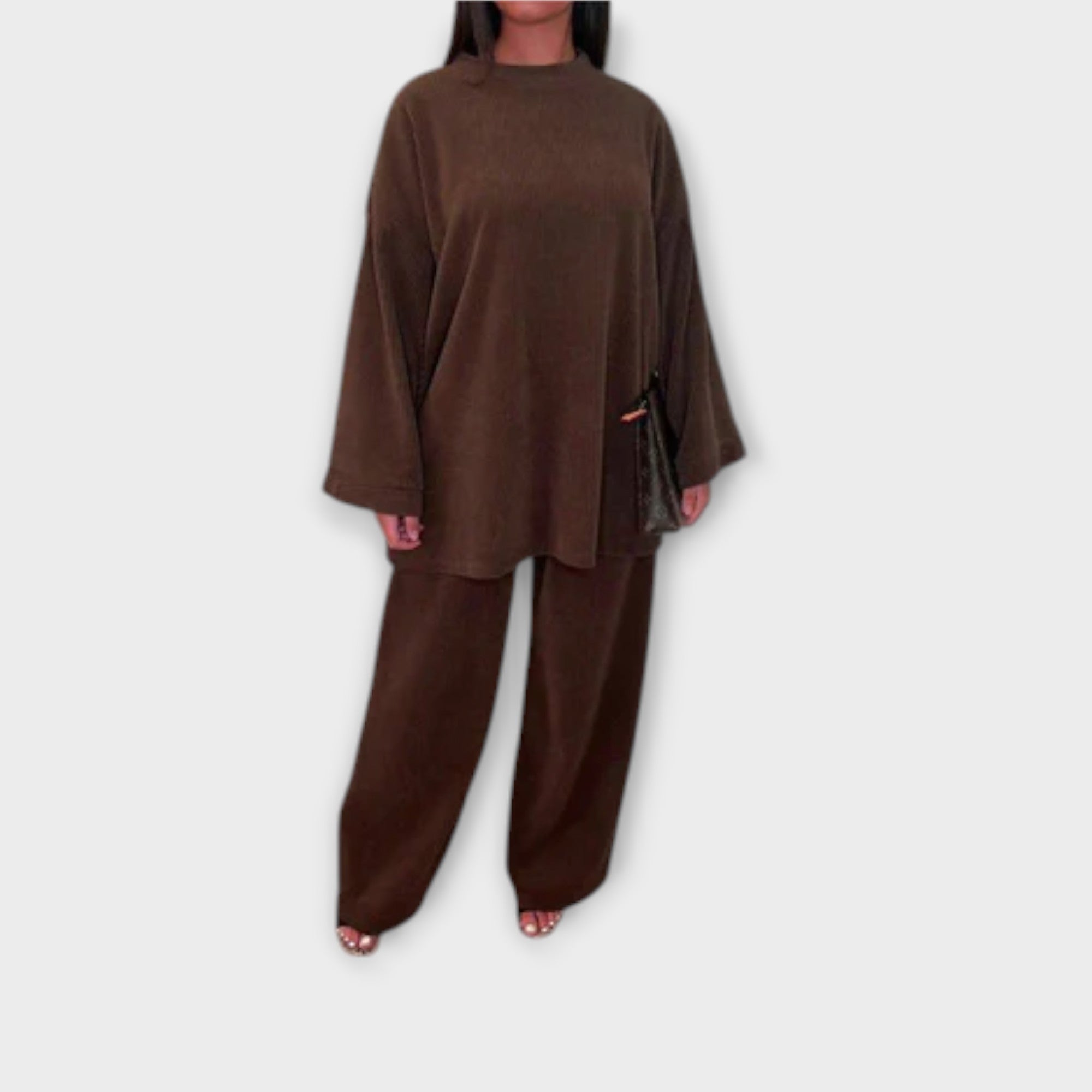 Women’s Striped Dress, Oversized Fit, Soft Fabric, Comfortable and Breathable