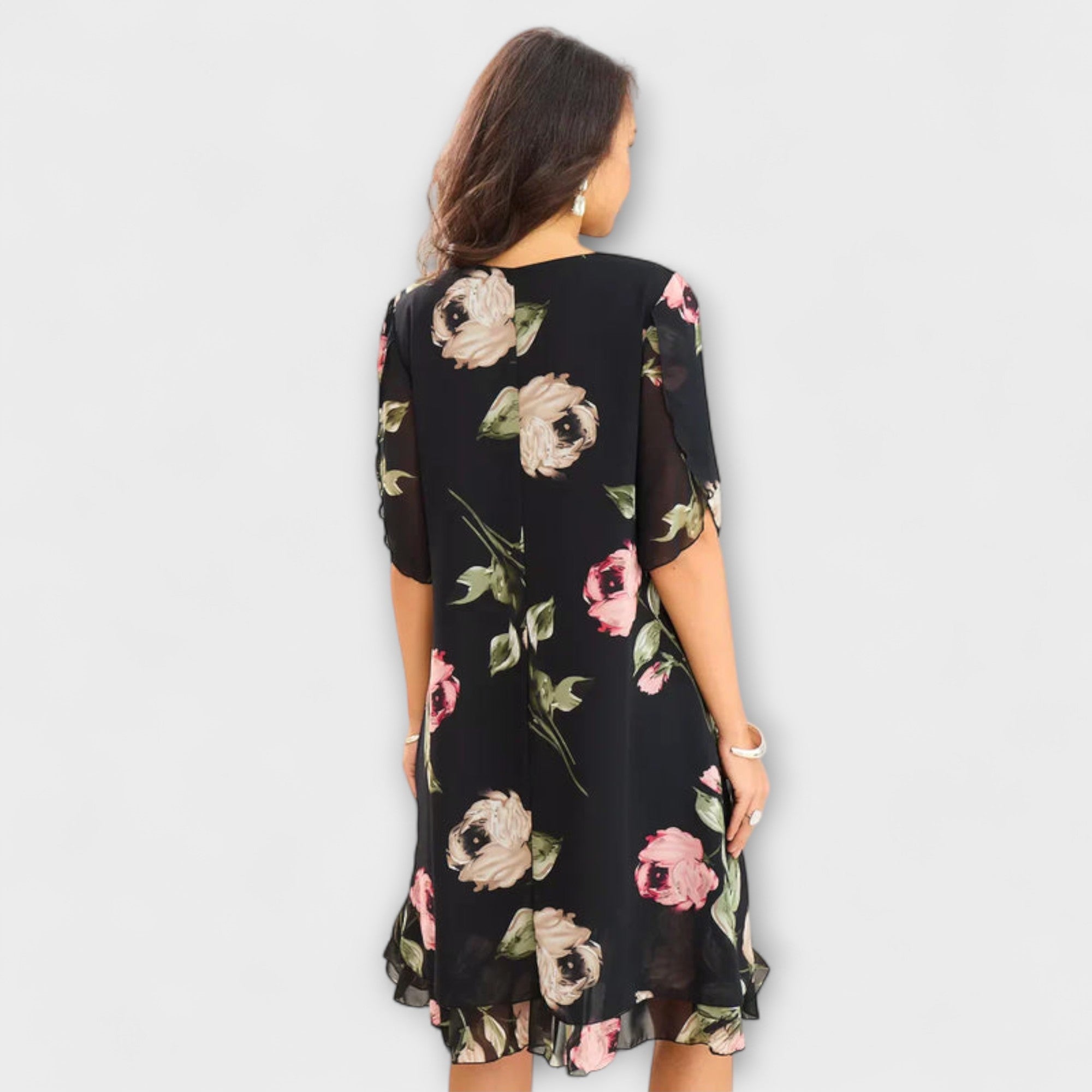 Women’s Summer Dress Sleeveless Round Neck Lightweight Breathable Relaxed Fit