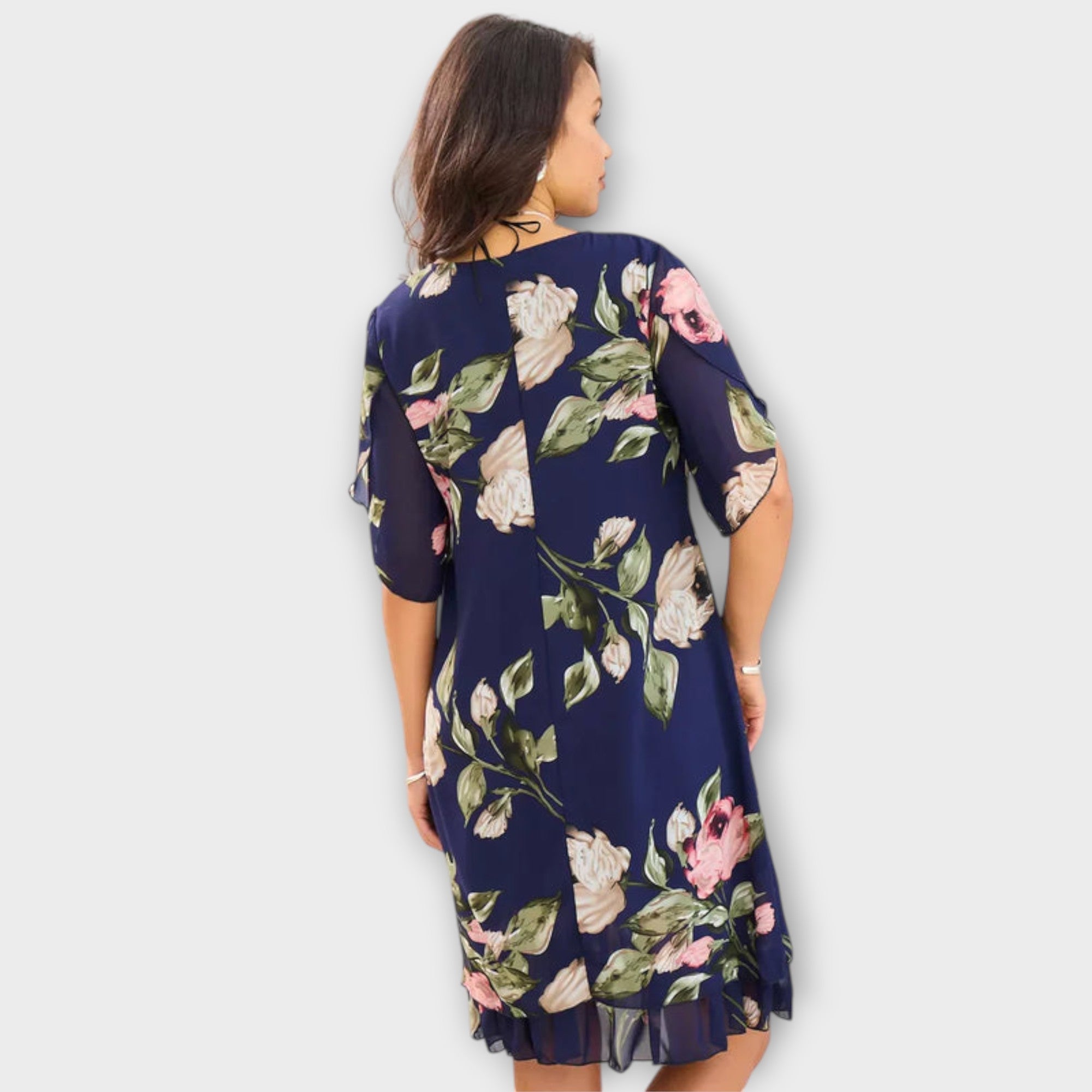 Women’s Summer Dress Sleeveless Round Neck Lightweight Breathable Relaxed Fit