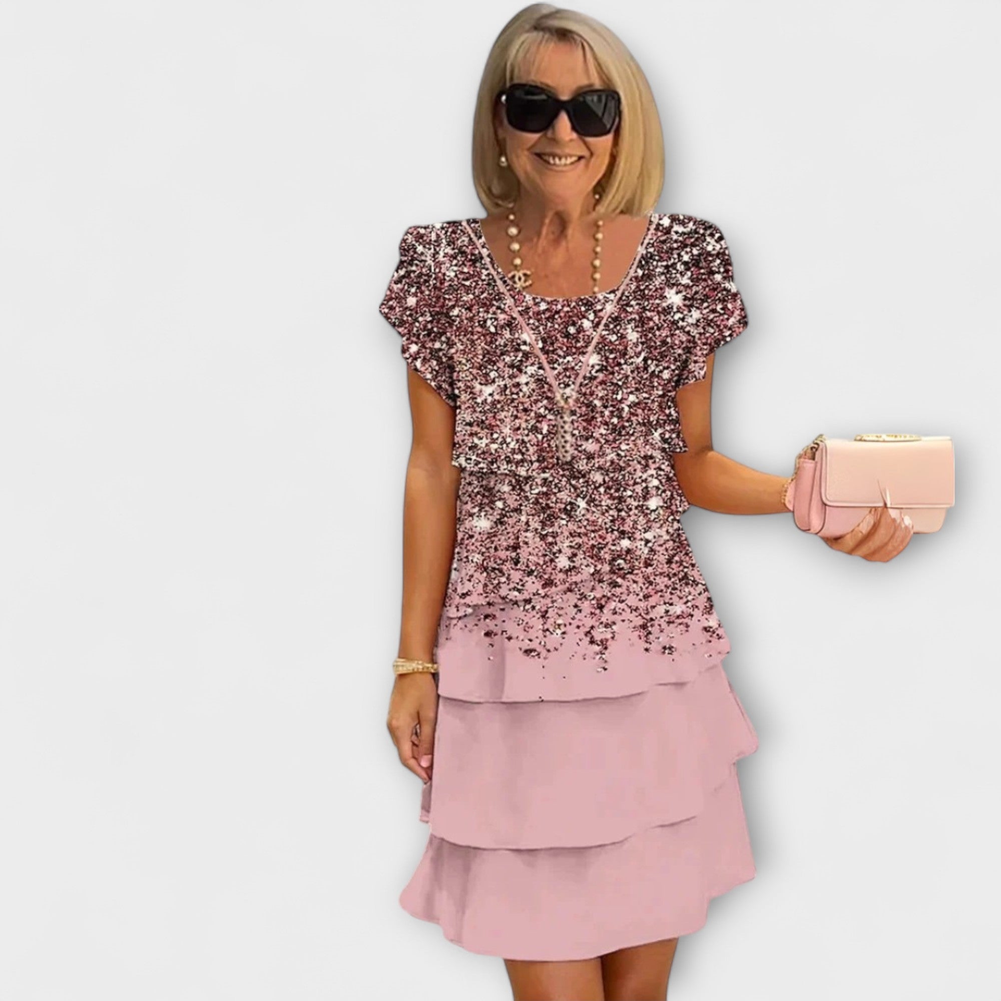 Women’s Tailored Fit Dress, Soft Breathable Fabric, Comfortable Versatile Design