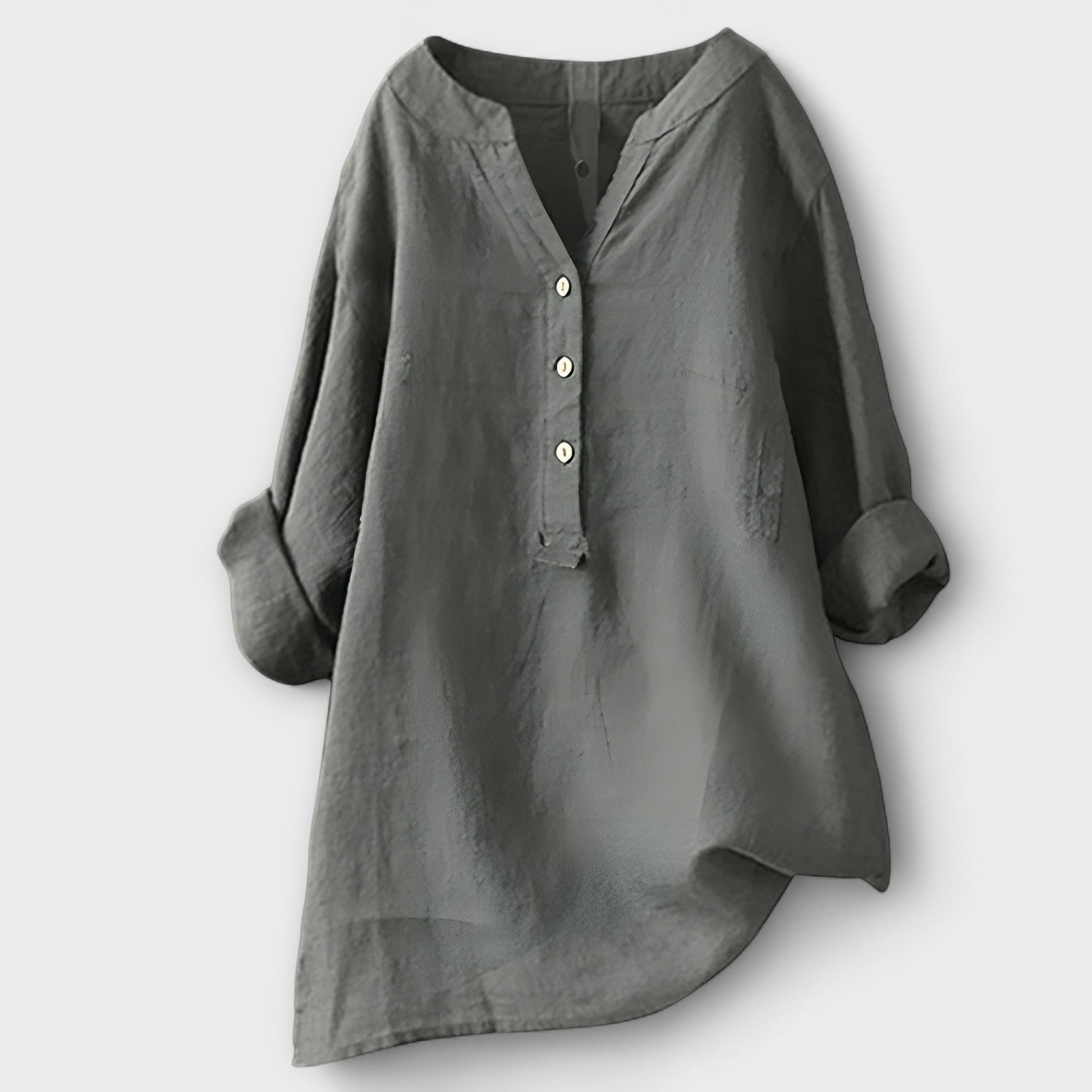 Women’s Cotton Blend Blouse, Lightweight, Relaxed Fit