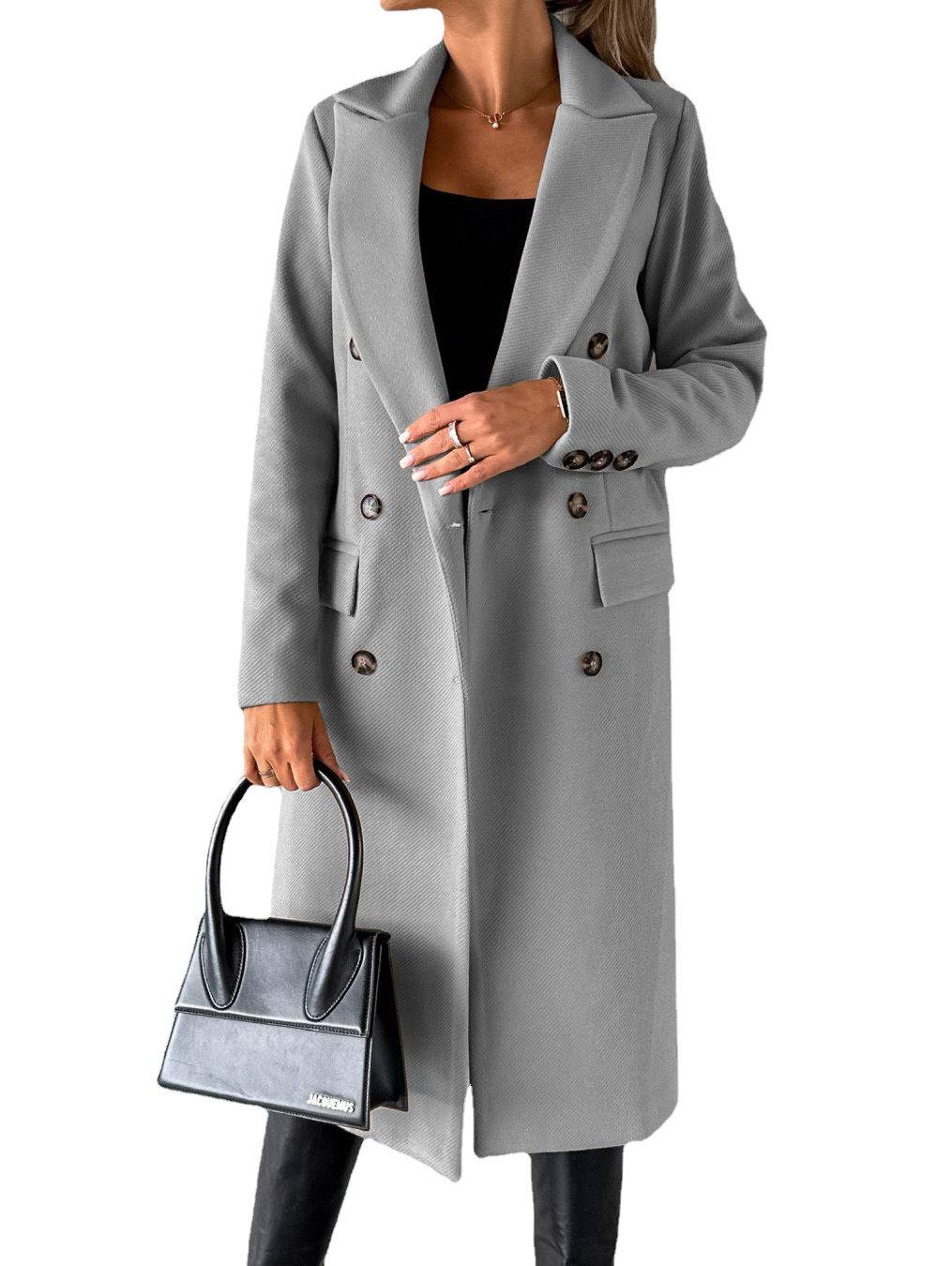Women’s Trench Coat, Tailored Fit, Classic Waist Belt, Durable Construction, Versatile Silhouette