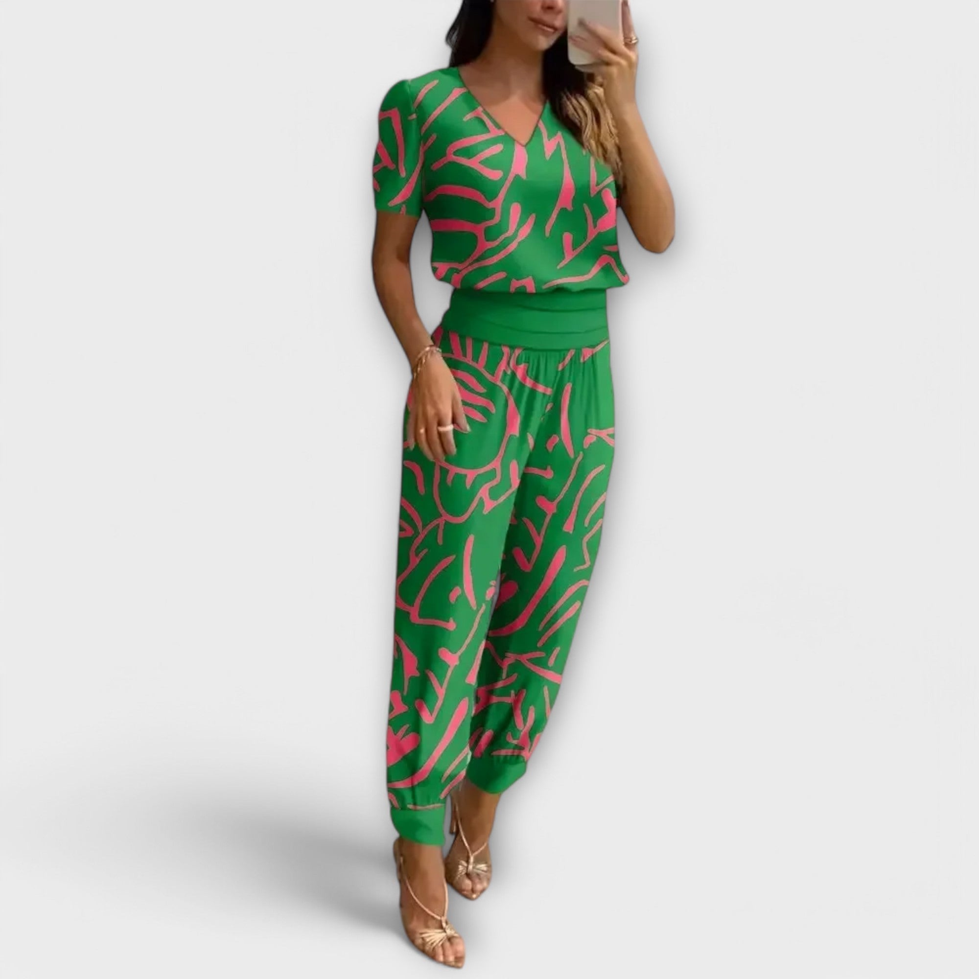 Women’s Dress, Breathable Fabric, Comfortable Fit, Elastic Waist, Premium Quality