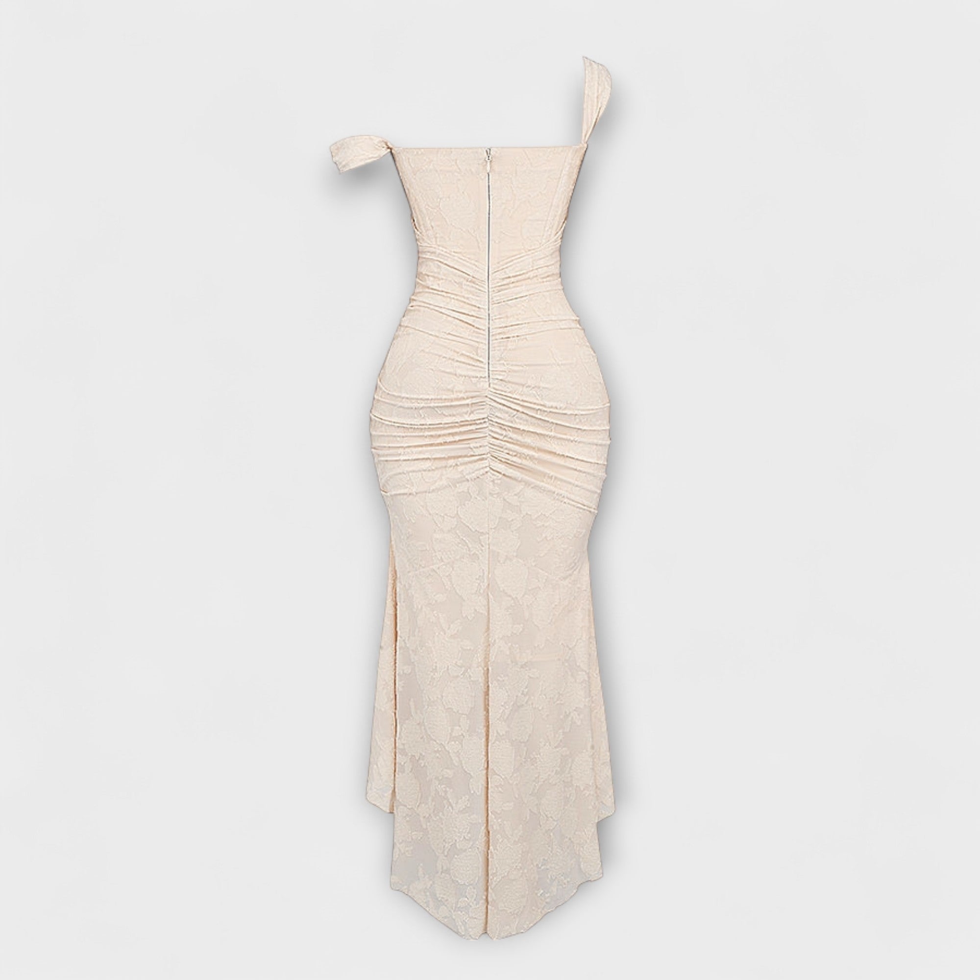 Women’s Corset Dress, Sleeveless, Sweetheart Neckline, Pastel Pattern, Fitted, Premium Fabric